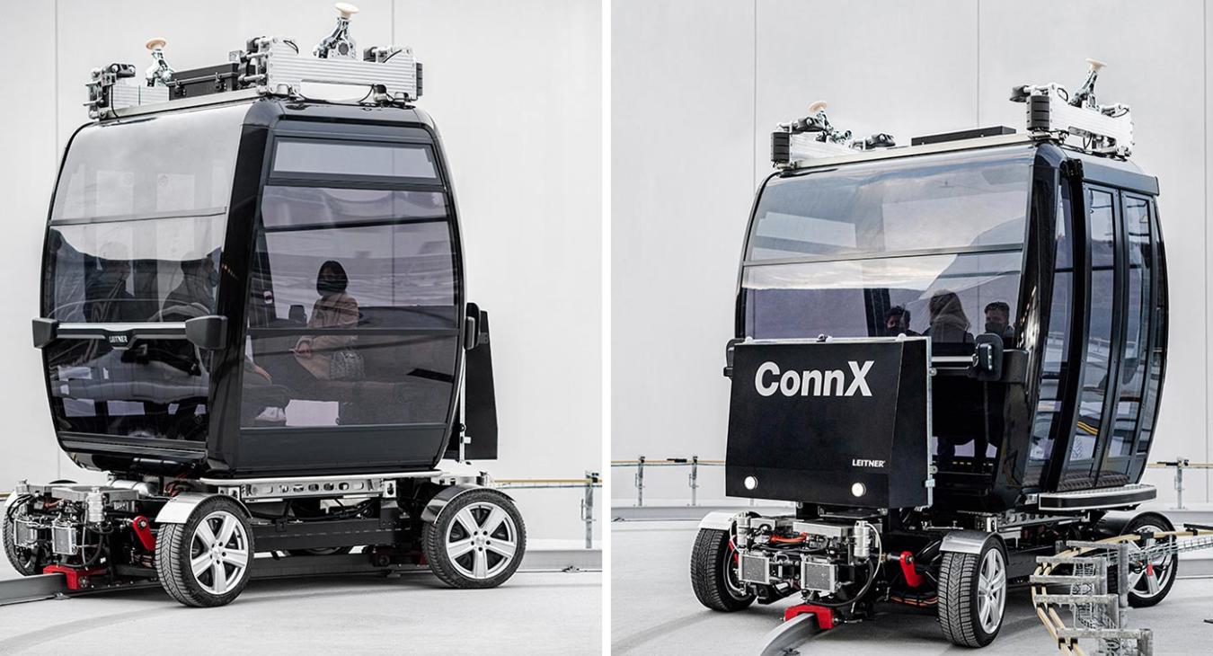 ConnX driverless urban transport.