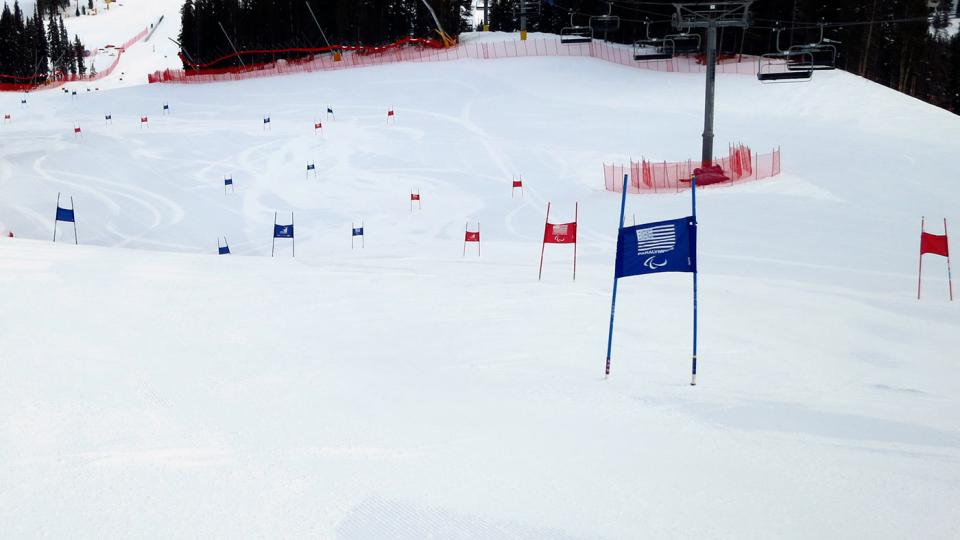 Ski race venue